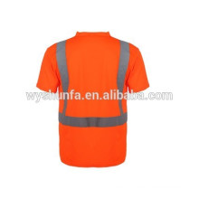 reflective safety T-shirt/safety jacket T-shirt/warning clothing/safety vest
